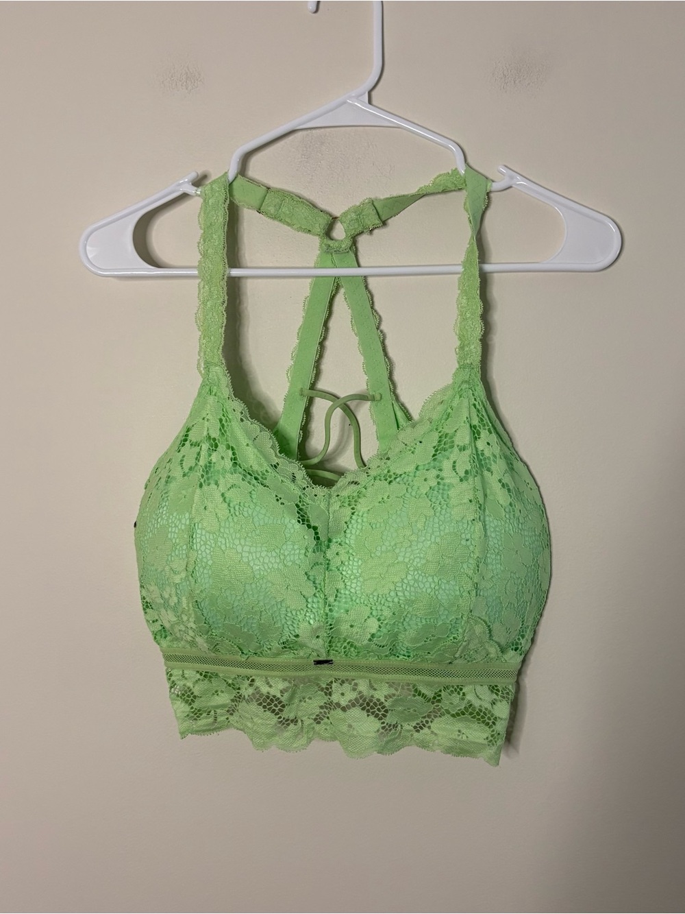 Jadyk Women’s Lime Green Lace Bra 1X/2X Whimsy Fairy